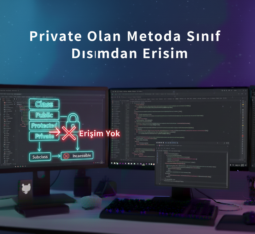 private olan metoda sınıf dışından erişim