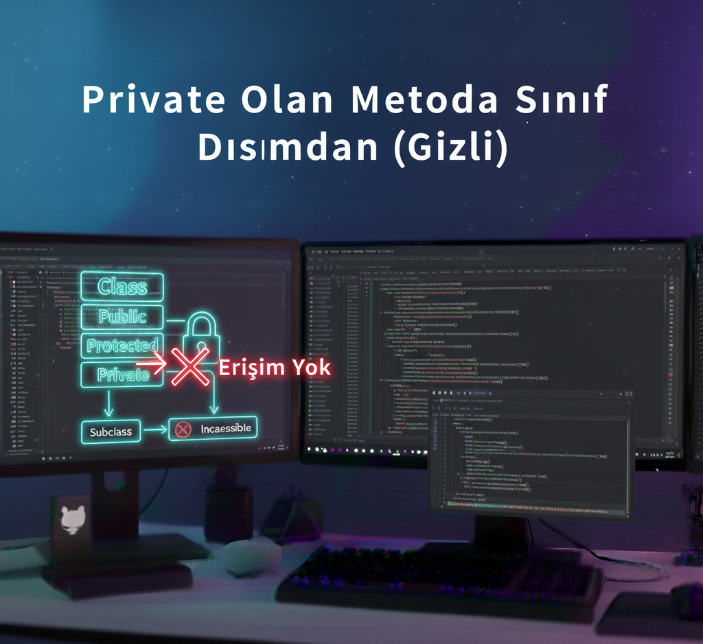 private erişim belirleyici (gizli)