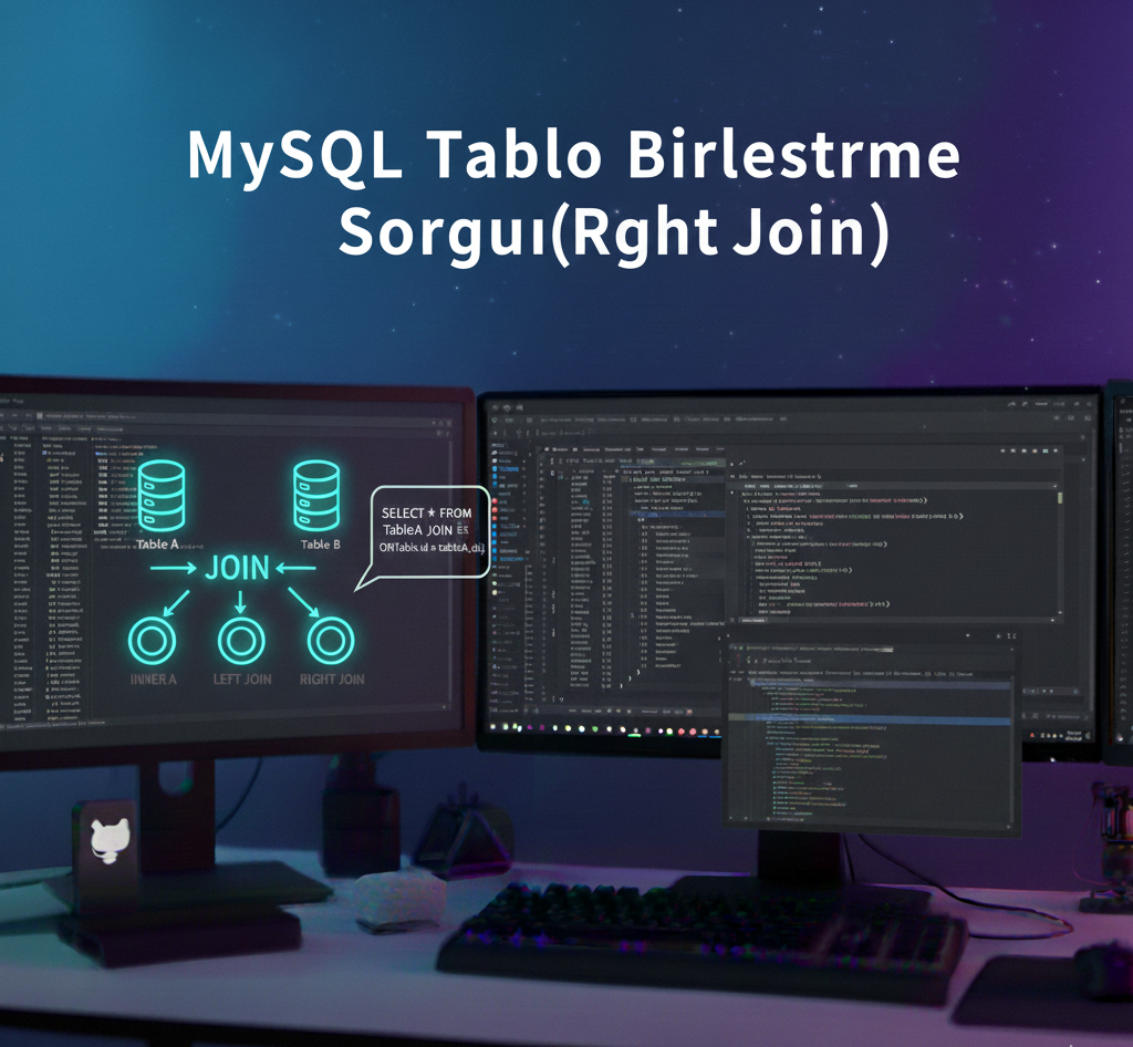 MySQL Tablo Birleştirme Sorguları. ( Right Join )